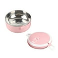 thumbnail image 4 of Fideos de arroz portátiles de acero inoxidable con aislamiento térmico de color rosa, lonchera de una sola capa, contenedor de alimentos, 4 of 14