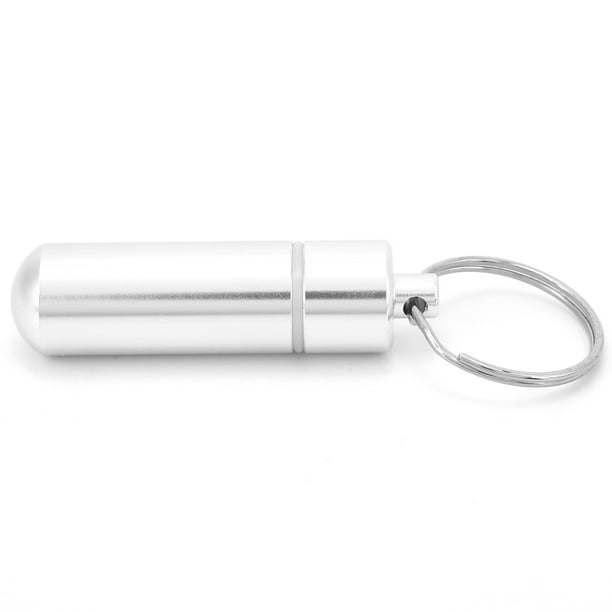 Mini pilulier boîte de rangement étanche porte-clés portable étui