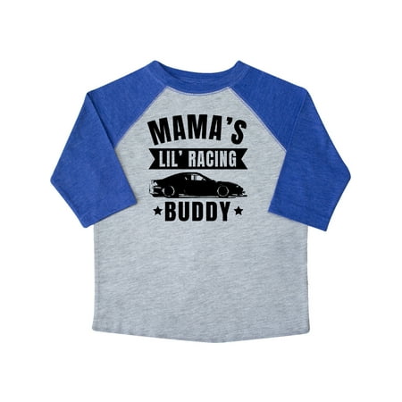 

Inktastic Mamas Lil Racing Buddy Gift Toddler Boy or Toddler Girl T-Shirt