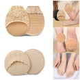 thumbnail image 2 of AOOOWER 1 Pair Women Forefoot Pad High Heel AbsorbsShock Socks No Show Invisible Toe Pad, 2 of 17