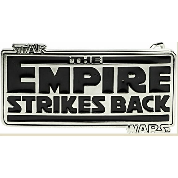 The Empire Strikes Back Text Star Wars Belt Buckle Rock Rebel Men Women