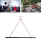 thumbnail image 4 of Perchas al aire libre de la aleación de aluminio, perchas que acampan las perchas plegables portátiles, rejilla de secado de la ropa interior del suje Negro Macarena tendedero plegable, 4 of 8