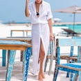 thumbnail image 2 of Womens Cotton Lace Cover Up Kimono Long Open-Front Beach Dress for Bikini Swimwear, Casual Cardigan Robe Coverups, 2 of 9