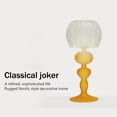 thumbnail image 6 of Table Lamp Glass Colored Candlestick Retro Creative Candlestick Ornament, 6 of 9