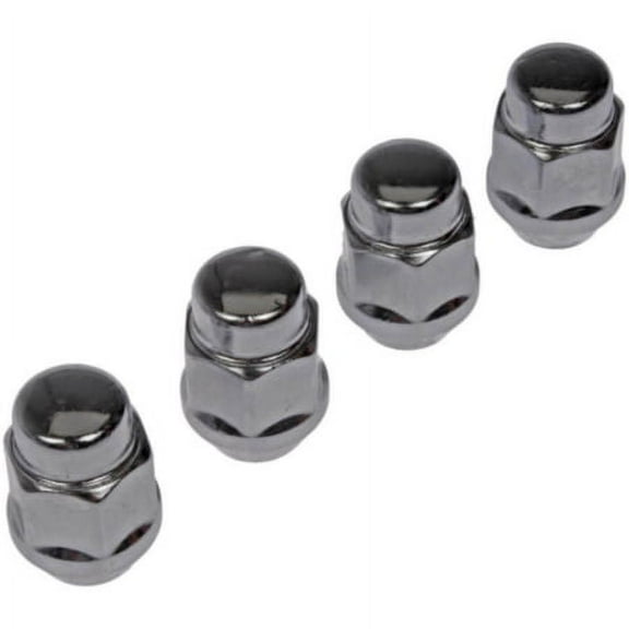 Dorman - Autograde Wheel Nut Chrome Bulge Seat Acorn Cap 7/16-20
