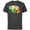 Charcoal, variant on Marvel Avengers Vision Solar Gem Rainbow Comic Retro - Short Sleeve Cotton T-Shirt for Adults - Customized-Yellow