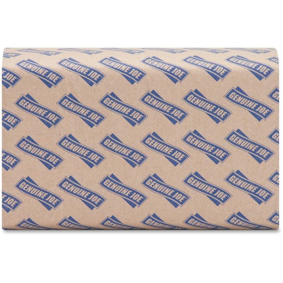 Genuine Joe Bulk Multi-Fold Natural Paper Towels, 250 Sheets, 16 