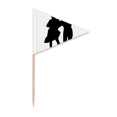 thumbnail image 1 of Duet Dance Sports Performance Dancer Toothpick Triangle Cupcake Toppers Flag, 1 of 3
