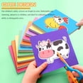 thumbnail image 4 of 8 Pcs Children's Scissors School Scissors Round Tip Child Safety Scissors Paper Scissors with Plastic Blade for School Crafts DIY Scrapbooking, 4 of 5