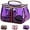 Purple, variant on New Retro Vintage Vanity Bag, Makeup Bags Large Capacity Waterproof Transparent Toiletry Bag, Ladies Travle Storage Case, Clear Tote Bag with Zipper for Women