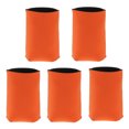 thumbnail image 1 of 5x Neopreno Refrigeración Botella de Estaño Bebidas de Cerveza Refrigerador Titular Manga - Naranja Sunnimix vasos de cerveza de neopreno, 1 of 7
