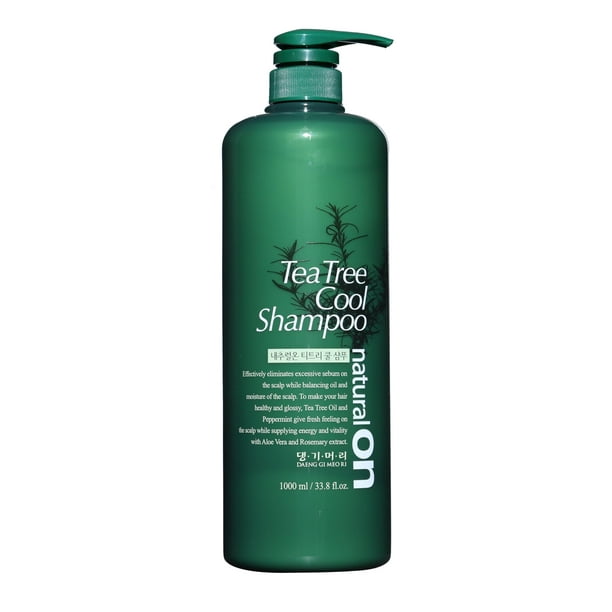 Champú Daeng Gi Meo Ri Tea Tree Cool 1000 ml para cabello graso