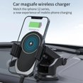 thumbnail image 3 of Fast Wireless Car Charger Holder compatible Iphone And Samsung Devices_Perfect Gift, 3 of 4