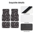 thumbnail image 4 of Honeii Anchors Print Car Foot Mat Four-Piece Set - Front & Rear Universal Car Floor Mats for SUVs, Trucks, Sedans, 4 of 7