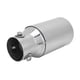 thumbnail image 3 of TKSE Tubo de Escape de Acero Inoxidable, Punta de Escape de Coche 60x89mm Espejo de Plata de Acero Inoxidable Pulido Redondo Universal para automóviles, 3 of 5