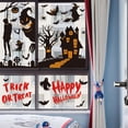 thumbnail image 5 of Halloween Window Sticker Decor Double Sided Ghost Skull Scary Static Glass Window Sticker M01, 5 of 5