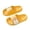 Yellow, variant on Fnooota Girls Slide Sandals, Non Slip Bathroom Slip On Open Toe Summer Shoes White Size 1-1.5(Big Kids)