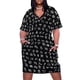 thumbnail image 2 of Vestido con botones y simbolos de alquimia vestidos elegantes de mujer para vestido de noche, 2 of 7