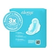 Always Maxi Daytime Pads with Wings, Size 3, Extra Long, Unscented, 99