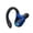 Blue, variant on Bluetooth 5.2 Single Ear Over Ear Wireless Headphones for Sports Noise Canceling Lossless Sound Quality Lightweight