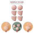 thumbnail image 3 of OULII 6pcs Powder Pads for Face Powder for Daily Makeup Use in Pink, 3 of 8