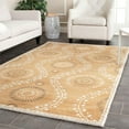 thumbnail image 7 of SAFAVIEH Martha Stewart Living Ogee Dot Spring Melt Wool Area Rug, Curry, 8' x 10', 7 of 7