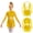 A Gold, variant on Girls Sequin Tassel Latin Dance Long Sleeve Leotards Dress 6-16 Red 14