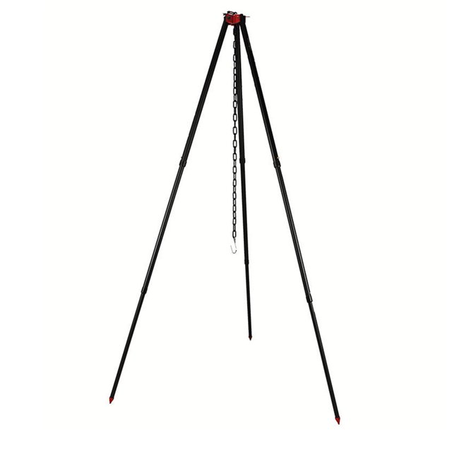 Support de Pot de Combustion Portable pour Camping en Plein Air