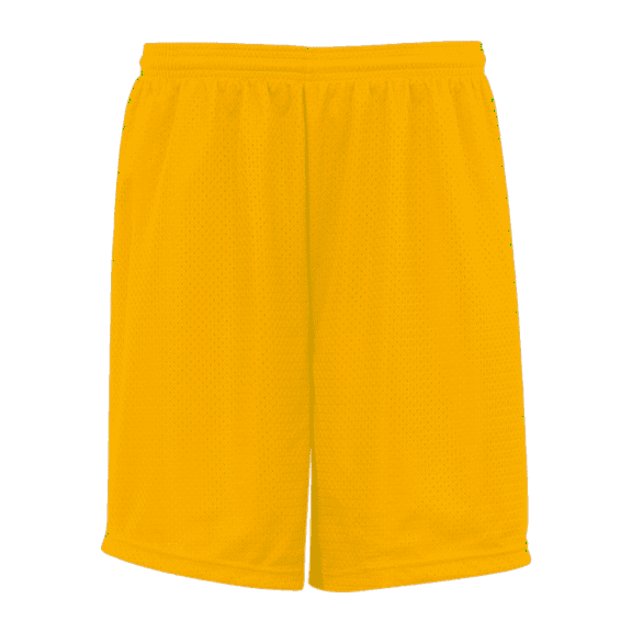 C2 Sport 5209 Youth Mesh 6" Short - Gold