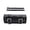Black, variant on PU Leather Motorcycle Tool Bag with Adjustable Mounting Straps, Studded Roll Pouch for Front Fork Storage Gear