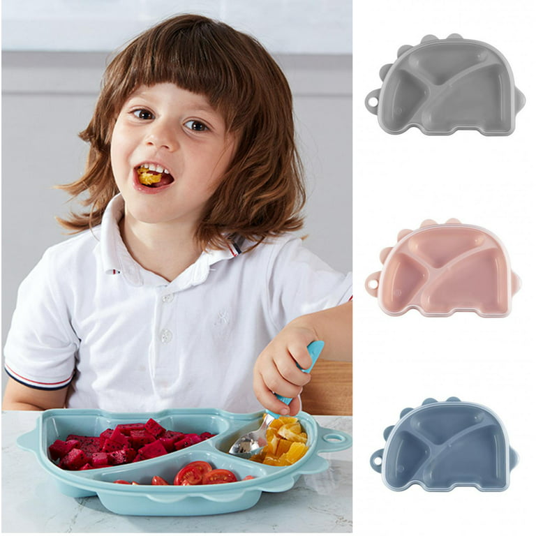 Baby Silicone Bowl Suction Bowls Tableware for Kids Waterproof Baby Feeding  Bowl Spoon Children Baby Bowl Set Infant Plates