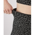 thumbnail image 4 of Hanes Moves Women's 7/8 Leggings with Internal Pocket, 25" Black Leopard Print XL, 4 of 10