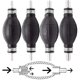 thumbnail image 3 of Bomba manual de combustible, bomba manual de gasolina de aluminio y caucho de 6 mm Bomba manual de combustible de pera Afortunado Sencillez, 3 of 4
