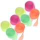 thumbnail image 2 of KAKOWELY 8 rollos de serpentinas de papel crepé que brillan en la oscuridad, serpentinas fluorescentes para decoración de fiestas de cumpleaños, 2 of 4