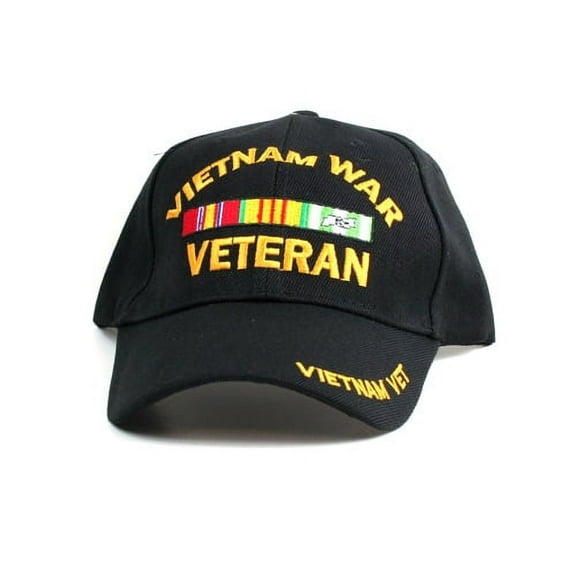 Armed Services Vietnam War Veteran Bar Script Hat
