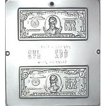578 $5 Dollar Bill Chocolate Candy Mold