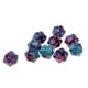 thumbnail image 2 of 10 Pedazos D20 Dados para Juegos Table Game ( para Selección) Azul Púrpura -b CUTICAT Juego de dados Juego de dados, 2 of 8