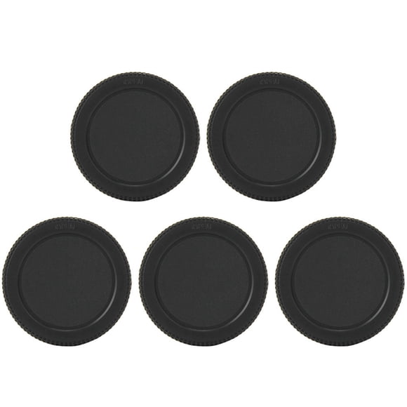 Cubierta de lente, 5 piezas Tapa de lente de plástico trasera de plástico duradero Tapa de lente Artesanía superior Jadeshay A