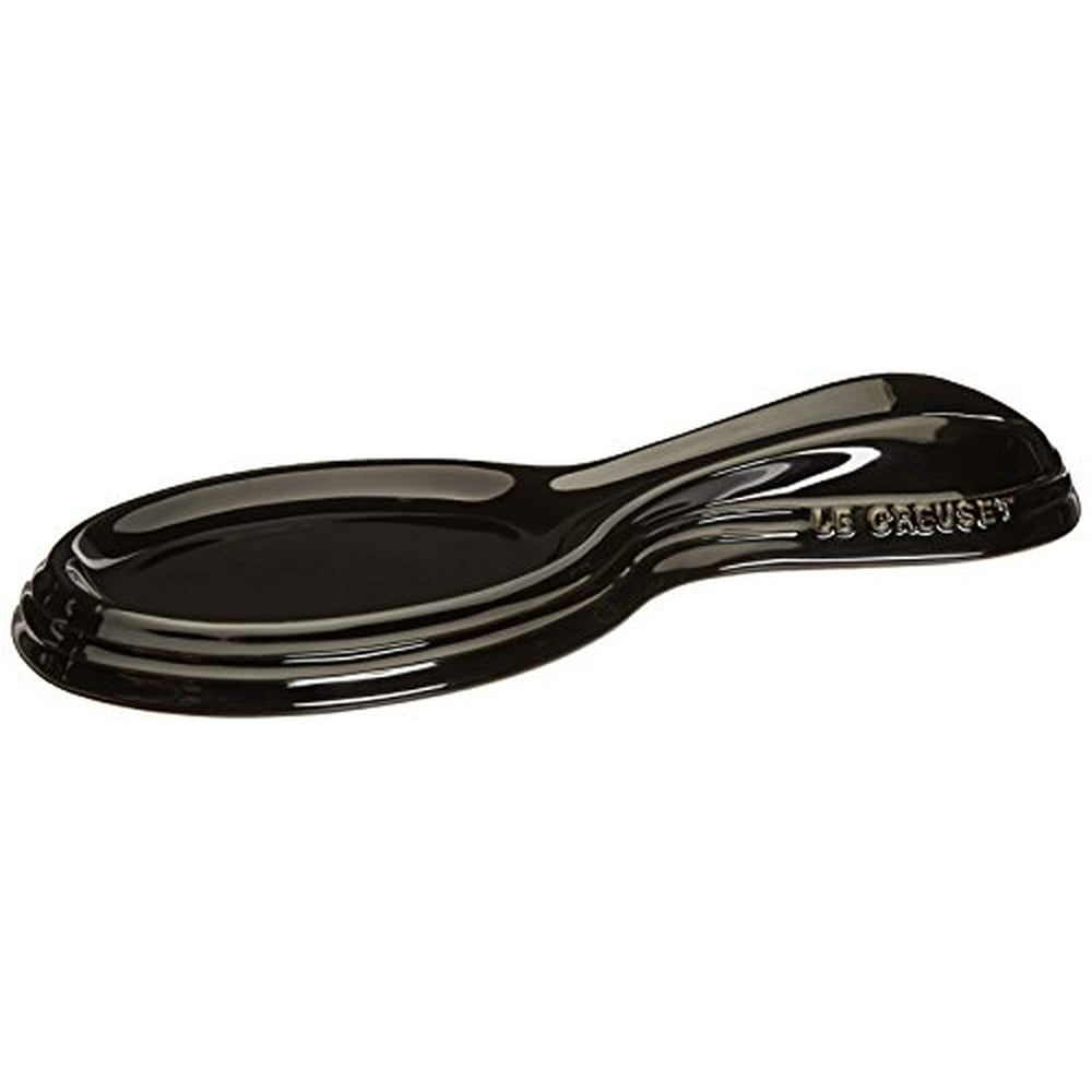 Le Creuset Stoneware 10Inch Spoon Rest, Black