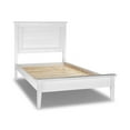 thumbnail image 4 of Grain Wood Furniture Greenport Solid Wood Platform Bed, Twin Size, Brushed White, 4 of 5