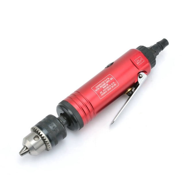 Perceuse à Main Pneumatique Droite Haute Vitesse 10mm, Outil de Perceuse à Main Pneumatique de Qualité Industrielle, Facile à Utiliser