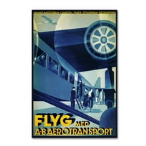 Trademark Fine Art 'Travel 288' Canvas Art by Vintage Lavoie