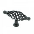 thumbnail image 4 of Black Wrought Iron Birdcage Cabinet Pull 3.5" L Pulls Decorative Handles with Screws Pack of 10 Renovators Supply, 4 of 8