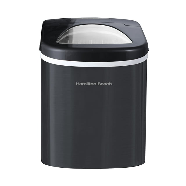 Hamilton Beach Máquina de Hielo Portátil de 26 Libras de Capacidad