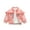 Pink, variant on Toddler Clothes Baby Girl Jackets Full Zip up Ruffle Jacket Casual Long Sleeve Cute Outerwear Coat Fall Clothes