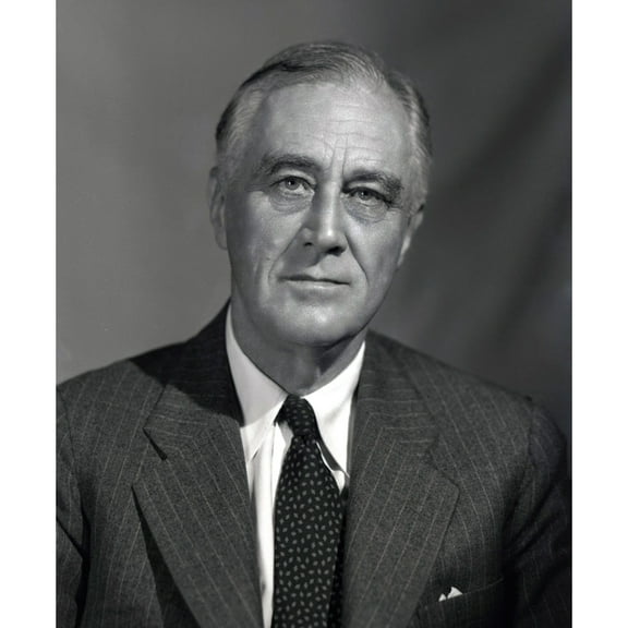 Franklin Roosevelts Official 1944 Campaign Portrait History (18 x 24)