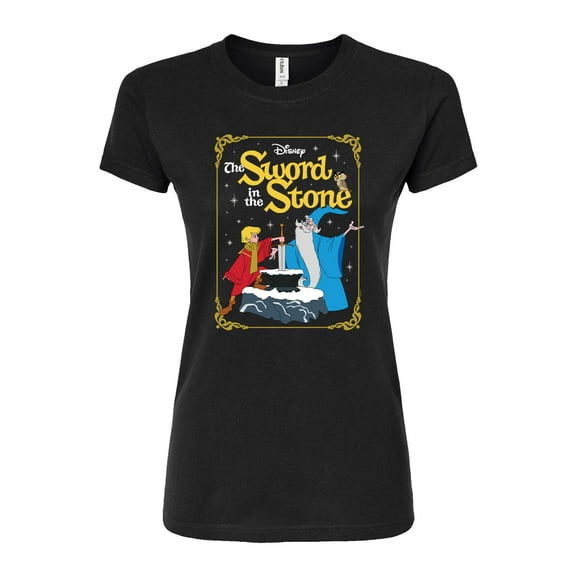 Disney - Sword In The Stone - Juniors Fitted Graphic T-Shirt
