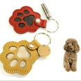 thumbnail image 4 of tamizeot 2 Pieces, Key Chains, Paw-Shaped Chains, Pet Material, Suitable and Dog ginger yellow, 4 of 6