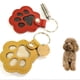 thumbnail image 4 of Methold 2 piezas, llaveros de almacenamiento, llaveros con forma de pata de gato, cadenas de regalo para mascotas, material suave y para Memoriales de mascotas marrón oscuro, 4 of 6