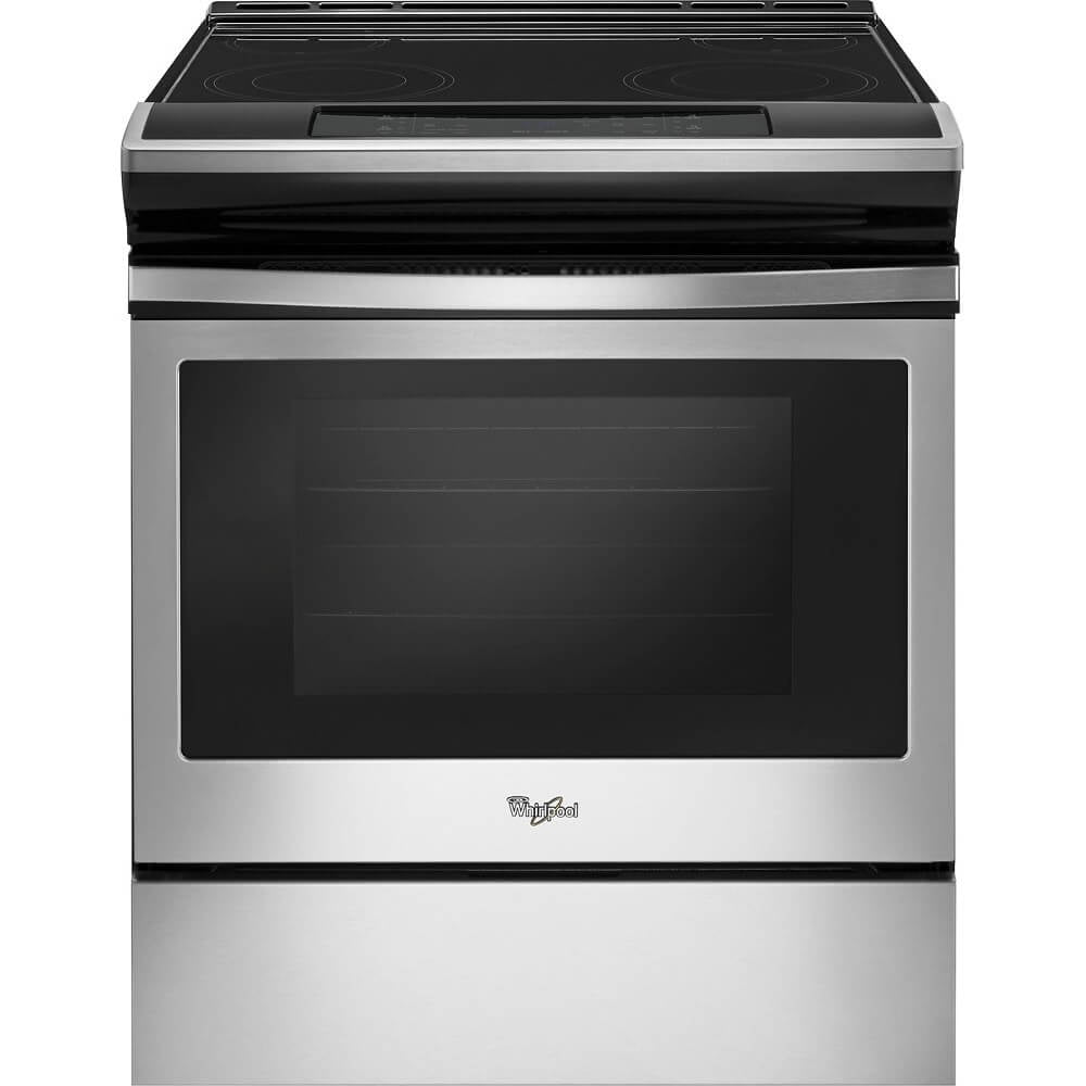 whirlpool flat top stove cleaning